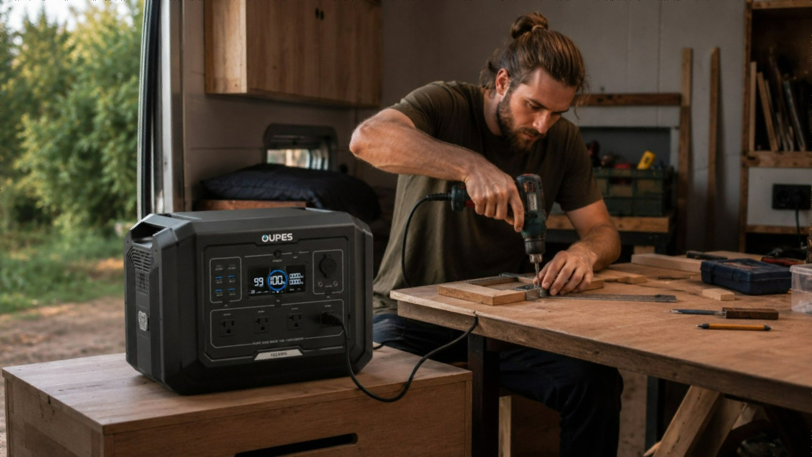 OUPES Mega 1 portable power station 2000W 1024Wh