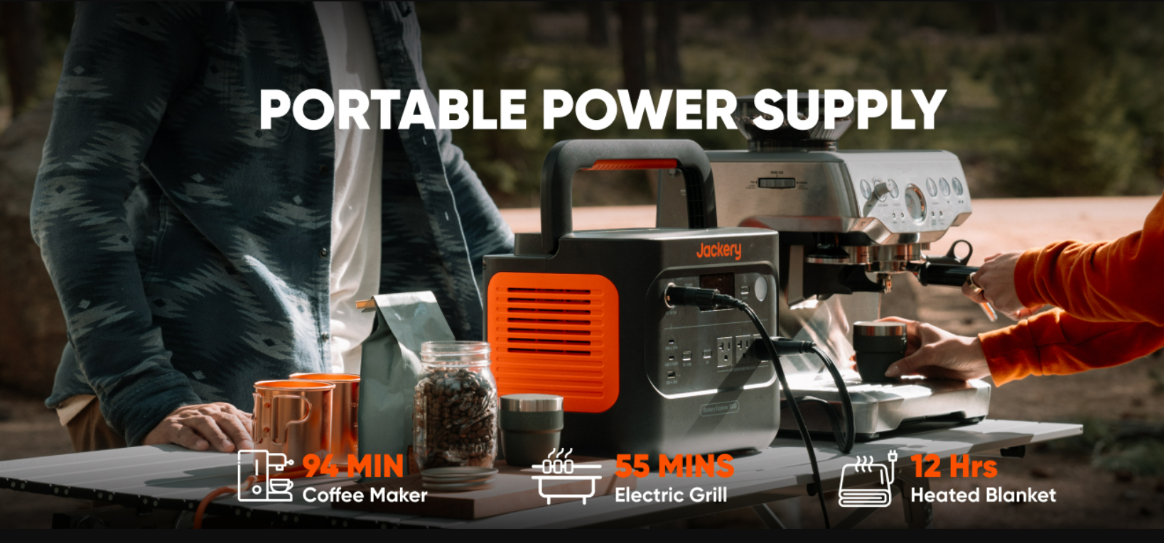 Jackery app control screen for Explorer 1000 v2 charging modes