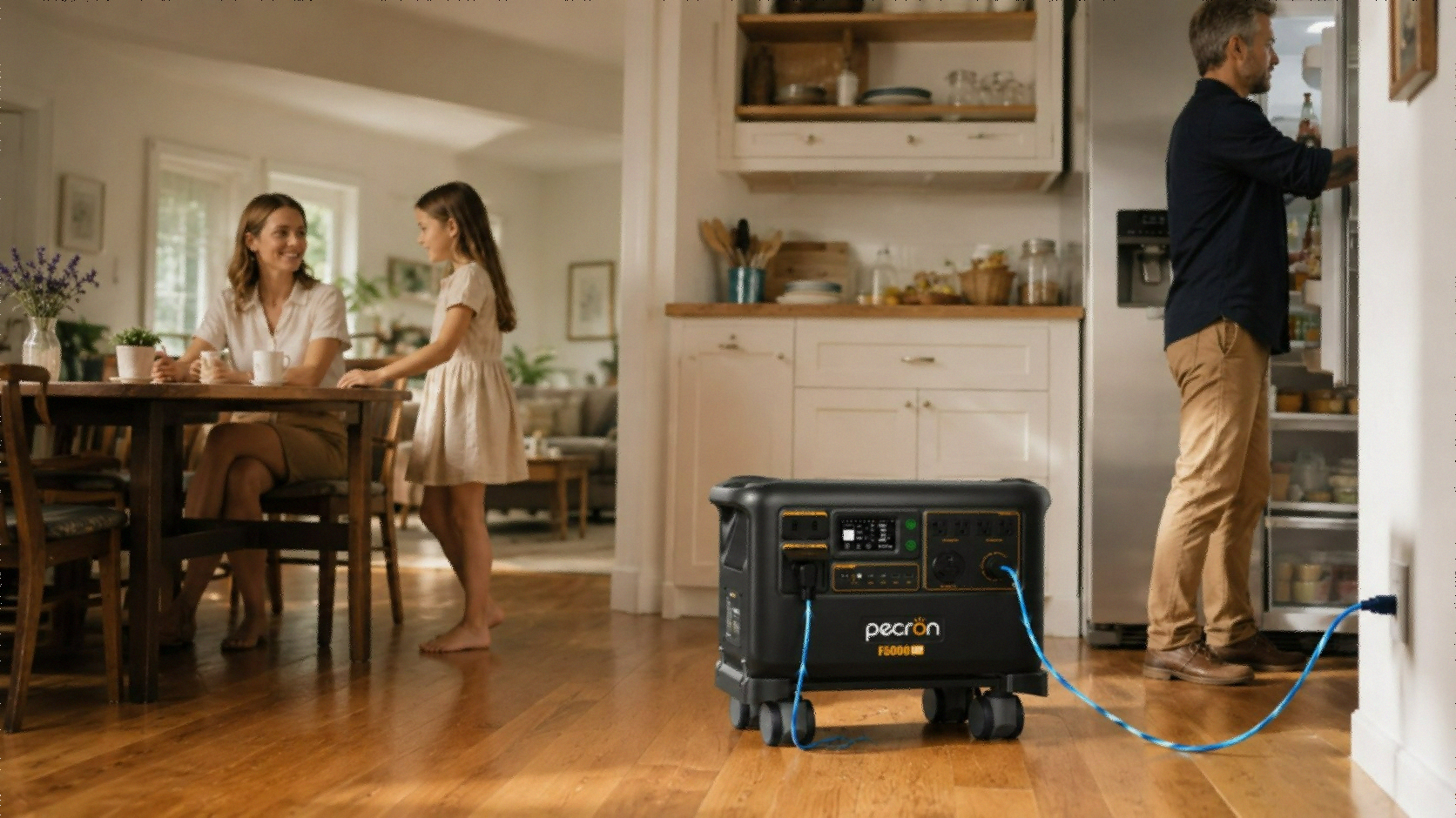 PECRON F5000LFP Power Station 5120Wh Solar Generator