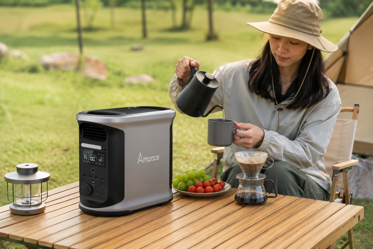 Ampace Andes 1500 SiCPrime technology power electronics